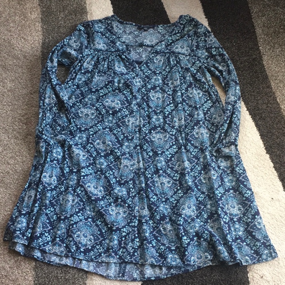 😎 Navy and white super cute dress size medium